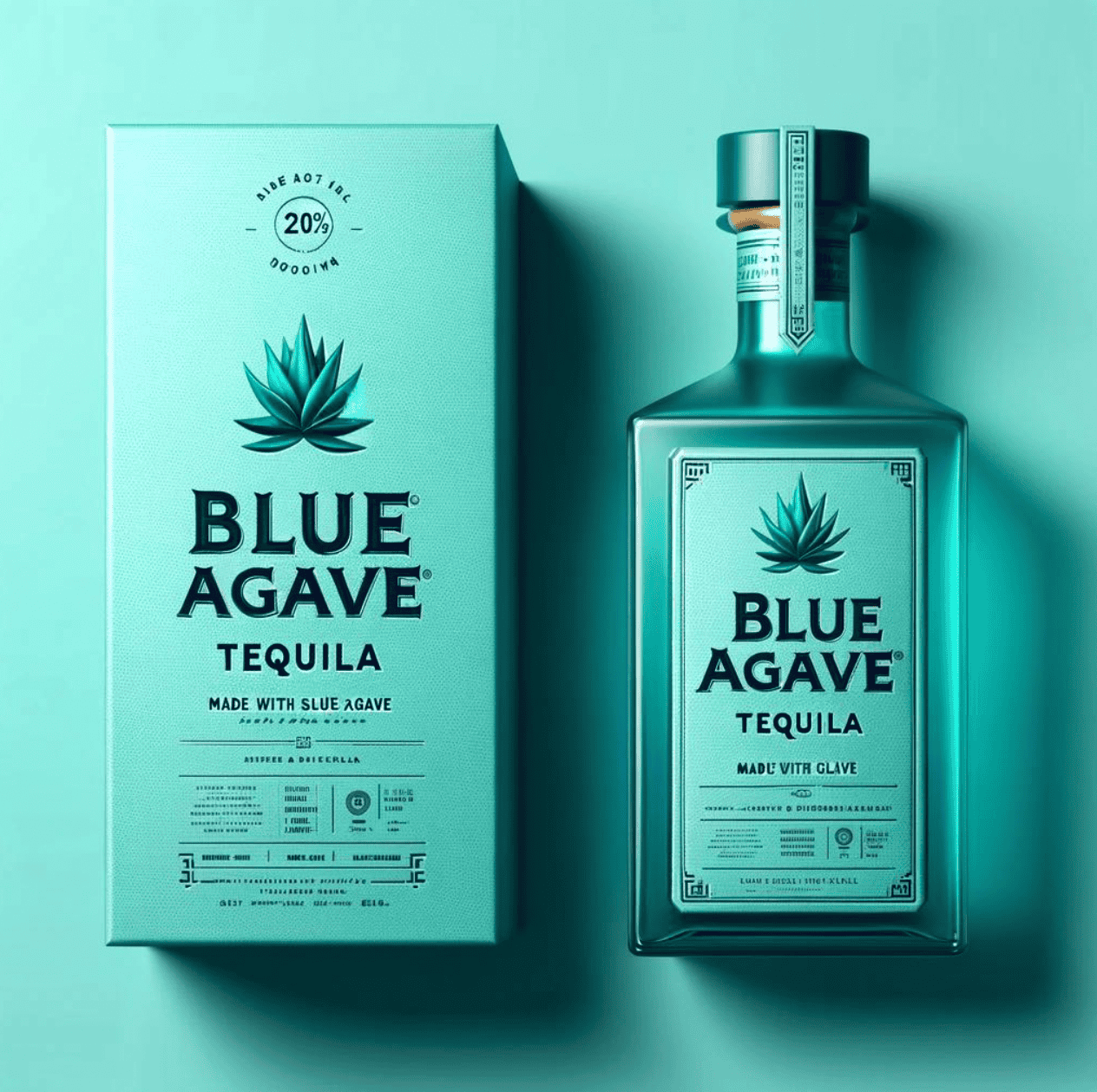 Generative AI Sample Image - Tequila Product Ad